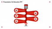 Pencil Diagram Presentation on Education PPT Slides