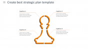 Staggering Strategic plan template presentation PowerPoint