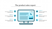 Simple Sales Report Template Presentations Designs