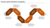 Affordable Project Plan Timeline Template Slide Design