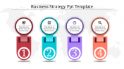 Multicolor Business Strategy PPT Templates Designs