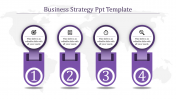 Affordable Business Strategy PPT Template Slide Design
