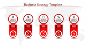 Awesome Business Strategy Template Presentation Design