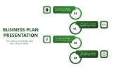 Editable Innovative Business Plan Presentation Template