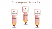 Excellent Slate PowerPoint Education Slide Templates