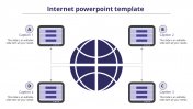 Excellent internet powerpoint template