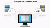 Cloud PowerPoint Presentation Template  And Google Slides  