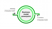 Attractive Business Model Presentation Template Slide