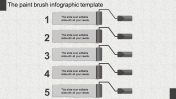Our Predesigned Infographic Presentation In Grey Color Model
