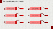Best Infographic Presentation With Six Nodes Slide