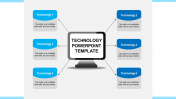 Innovative Six node Technology PowerPoint Templates
