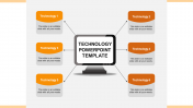 Technology PowerPoint Templates - Orange Color Model