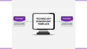 Impressive Technology PowerPoint Templates-Purple Color