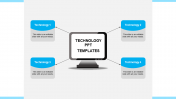 Our Predesigned Technology PowerPoint Templates-Blue Color