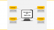 Creative Technology PowerPoint Templates In Yellow Color
