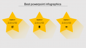 Creative Best PowerPoint Infographics In Yellow Color