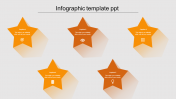 Imaginative Best PowerPoint Infographics with Five Nodes