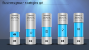 Our Predesigned Business Growth Strategies PPT Template