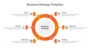 Creative Business Strategy Template Slide