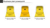 Simple Strategy For Business Plan Presentation Slide