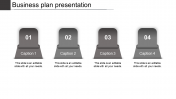Simple Business Plan Presentation Design Template
