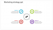 Creative Marketing Strategy PPT Template For Presentation