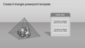 Get Simple and Stunning Triangle PowerPoint Template