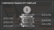 Fantastic Finance PPT Template with Six Nodes Slide