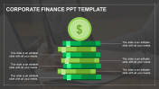 Innovative Finance PPT Template with Six Nodes Slide