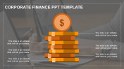 Amazing Finance PPT Template with Six Nodes Slide