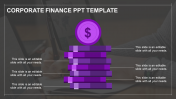 Imaginative Finance PPT Template with Six Nodes Slide