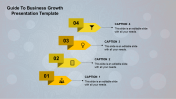 Best Business Growth PPT Templates With Four Nodes