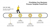 Awesome Business Process Template PowerPoint-4 Node