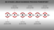 Attractive Business Process PowerPoint Template-Six Node