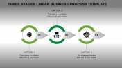 Our Predesigned Business Process PowerPoint-Green Color