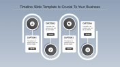 Creative Timeline Template PPT Slide Design-Four Node