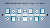 Get Modern PowerPoint Timeline Template Presentation