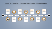 Enrich your PowerPoint Timeline Template Presentation