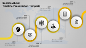 Attractive Timeline Template PPT Slides Design-Yellow Color