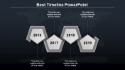 Stunning Timeline Presentation PowerPoint Template