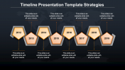 Best Timeline Presentation PowerPoint Template Design