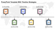 Innovative PowerPoint Timeline Template In Multicolor Slide