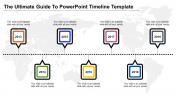 Creative PowerPoint Timeline Template In Multicolor Slide