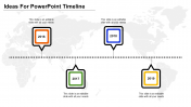 Effective PowerPoint Timeline Template With Four Nodes