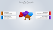 Creative Business Plan Presentation PowerPoint slide