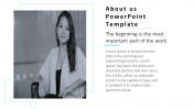 Buy About Us PowerPoint Template-Portfolio Design