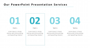 Simple PowerPoint Presentation Services With Numbers