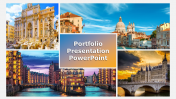 Creative Portfolio Presentation PowerPoint Template