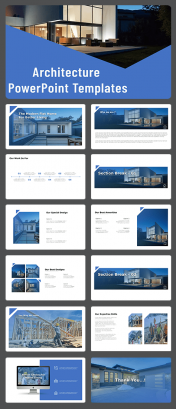 Architecture PowerPoint Template Home Design Presentation
