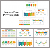 Process Flow PPT Presentation And Google Slides Templates